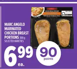 Metro MARC ANGELO MARINATED CHICKEN BREAST PORTIONS offer