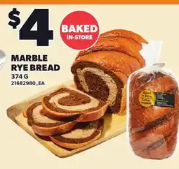 Loblaws MARBLE RYE BREAD offer