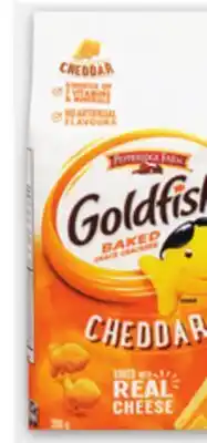 Metro DARE COOKIES, VEGGIE CRISPS, GOLDFISH OR CHEEZ-IT CRACKERS offer