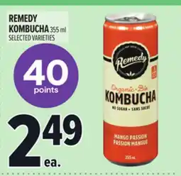 Metro REMEDY KOMBUCHA offer