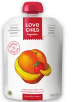 Metro LOVE CHILD BABY PUREE offer