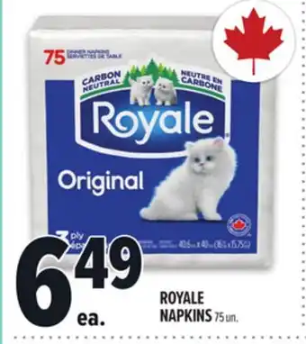 Metro ROYALE NAPKINS offer