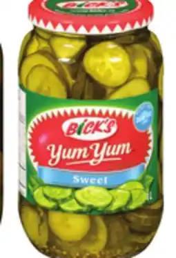 Metro BICK'S PICKLES offer