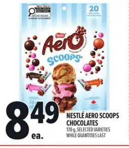 Metro NESTLÉ AERO SCOOPS CHOCOLATES offer