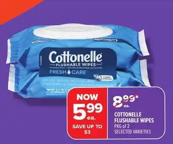 Metro COTTONELLE FLUSHABLE WIPES offer