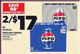 Loblaws PEPSI SOFT DRINKS offer