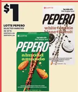 Loblaws LOTTE PEPERO offer