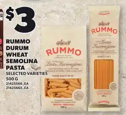 Loblaws RUMMO DURUM WHEAT SEMOLINA PASTA offer