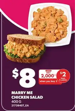 Loblaws MARRY ME CHICKEN SALAD offer