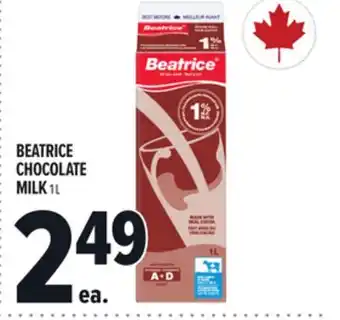 Metro BEATRICE CHOCOLATE MILK offer