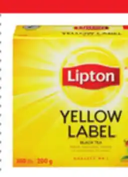 Metro LIPTON TEA 100 UN. OR RED ROSE CAPSULES 12 UN offer