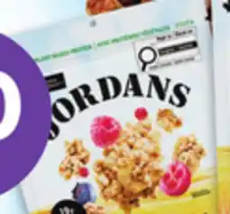Metro JORDANS PROTEIN GRANOLA CEREAL offer