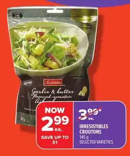 Metro IRRESISTIBLES CROUTONS offer