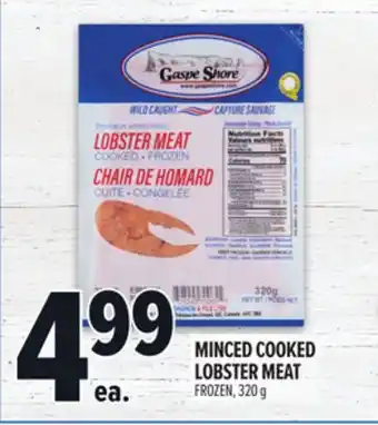Metro MINCED COOKED LOBSTER MEAT offer