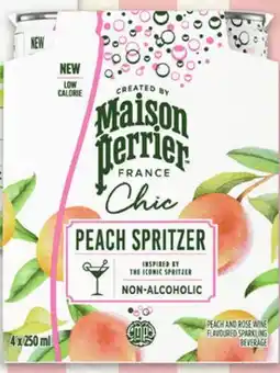 Metro MAISON PERRIER CHIC NON-ALCOHOLIC SPARKLING DRINK offer