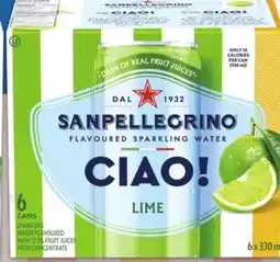 Metro SANPELLEGRINO CIAO! SPARKLING WATER offer