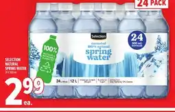 Metro SELECTION NATURAL SPRING WATER offer
