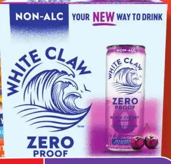 Metro WHITE CLAW NON-ALCOHOLIC BEVERAGE offer