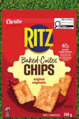Metro CHRISTIE RITZ BAKED CHIPS offer