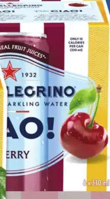Metro SANPELLEGRINO CIAO! SPARKLING WATER offer
