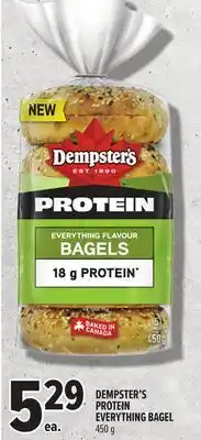 Metro DEMPSTER'S PROTEIN EVERYTHING BAGEL offer
