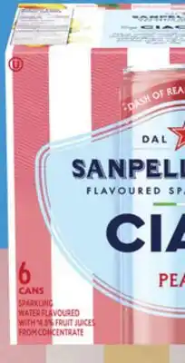 Metro SANPELLEGRINO CIAO! SPARKLING WATER offer