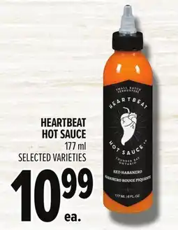 Metro HEARTBEAT HOT SAUCE offer
