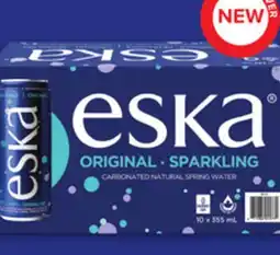 Metro ESKA SPARKLING SPRING WATER offer
