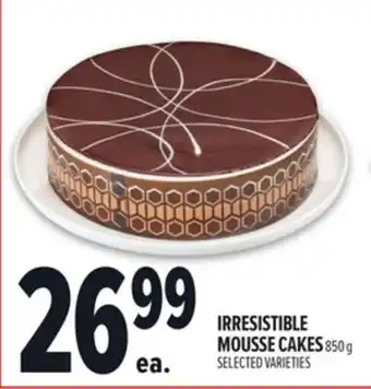 Metro IRRESISTIBLE MOUSSE CAKES offer