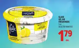 Metro GLADE GEL AIR FRESHENERS offer