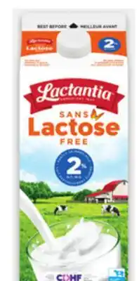 Metro LACTANTIA PURIFILTRÉ 4 L OR SANS LACTOSE FREE 2 L offer