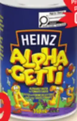 Metro HEINZ BEANS OR PASTA offer