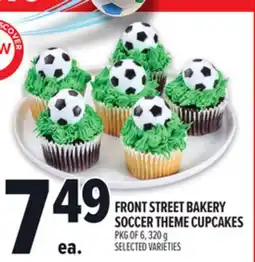 Metro FRONT STREET BAKERY SOCCER THEME CUPCAKES offer