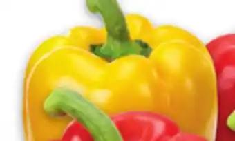 Metro LARGE RED, ORANGE OR YELLOW SWEET PEPPERS offer