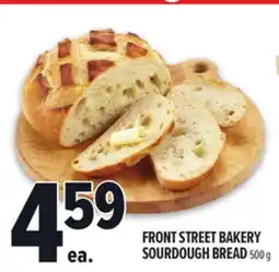Metro FRONT STREET BAKERY SOURDOUGH BREAD offer
