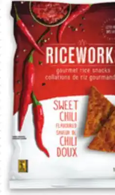 Metro RICEWORKS RICE CRISPS offer
