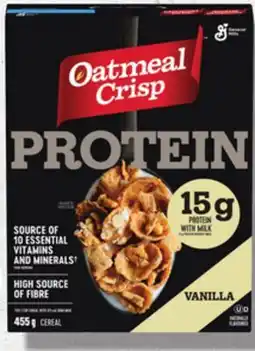 Metro OATMEAL CRISP OR CHEERIOS PROTEIN CEREAL offer