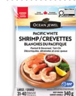 Metro WILD PINK ARGENTINIAN RAW SHRIMP 20 - 30, 300 G LARGE COOKED OR RAW SHRIMP 31 - 40, 340 G offer