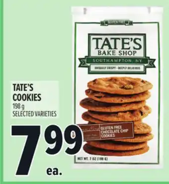 Metro TATE'S COOKIES offer