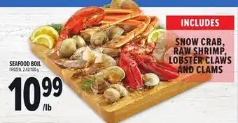 Metro SEAFOOD BOIL offer