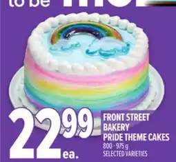 Metro FRONT STREET BAKERY PRIDE THEMECAKES offer