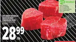 Metro LIFE SMART NATURALIA GRASS FED BEEF TENDERLOIN STEAK offer