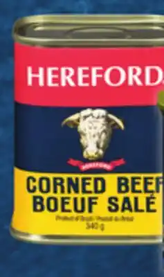 Metro HEREFORD CORNED BEEF, SPAM LUNCHEON MEAT offer