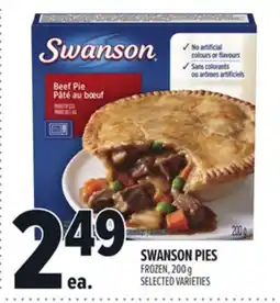 Metro SWANSON PIES offer