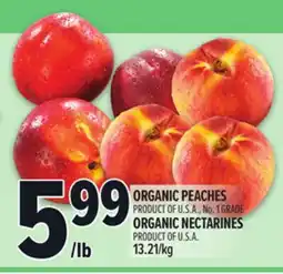 Metro ORGANIC PEACHES offer