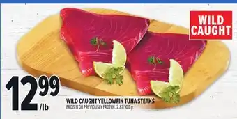 Metro WILD CAUGHT YELLOWFIN TUNA STEAKS offer