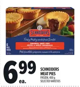 Metro SCHNEIDERS MEAT PIES offer