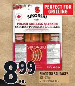 Metro SIKORSKI SAUSAGES offer