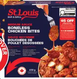 Metro ST. LOUIS STYLE CHICKEN WINGS OR BITES offer