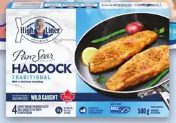 Metro HIGH LINER SIGNATURE, PAN SEAR OR CATCH OF THE DAY FISH FILLETS offer